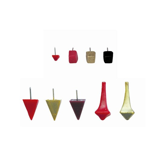 Osternägel in rot, gold oder altrot zur Auswahl