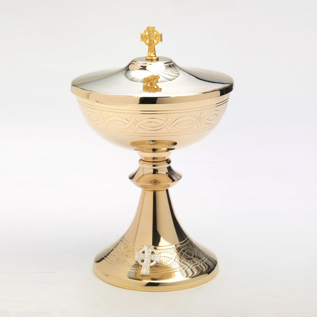 Ciborium vergoldet Höhe 23 cm Nr. 2